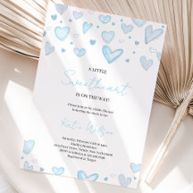 Jongen Valentijns Baby Shower