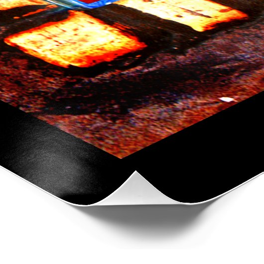 Jongen van 7 poster (Hoek)