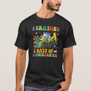 Jongen van bouwwagens die ik 100 dagen lang heb do t-shirt
