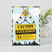 Jongen van de Partij van de Gevangenis van de Bouw Kaart (Staand voorkant)