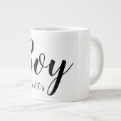 Jongen van de zestig Elegant Typografie 1960 Grote Koffiekop (Voorkant rechts)