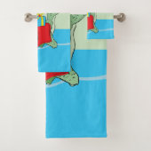 Jongen, Verjaardag Dinosaurus Bad Handdoek (Insitu)