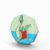 Jongen, Verjaardag Dinosaurus Fotoblokken (Rechts)