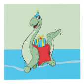 Jongen, Verjaardag Dinosaurus Kubus (Voorkant)