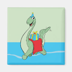 Jongen, Verjaardag Dinosaurus Magneet