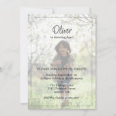 Jongen verjaardag gepersonaliseerde foto party uit kaart (Voorkant)