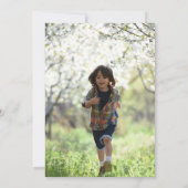 Jongen verjaardag gepersonaliseerde foto party uit kaart (Achterkant)