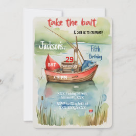 Jongen Verjaardag Gevist Kaart