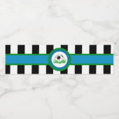 Jongen Verjaardagspartij Waterfles Etiketten (Enkel label)