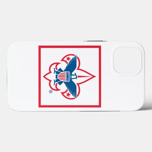 Jongen verkenners van Amerika iPhone 13 hoesje (Achterkant (horizontaal))