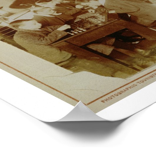 Jongen vinden plaats in het doven en het duiminsti poster (Hoek)