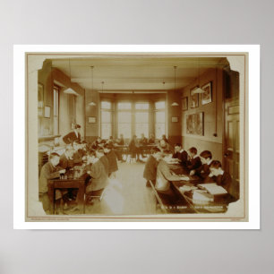 Jongen vinden plaats in het doven en het duiminsti poster