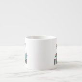 Jongen vist espresso kop (Voorkant)