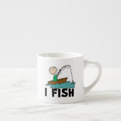 Jongen vist espresso kop (Rechts)