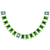 Jongen Voetbal Verjaardagsfeestbanner Vlaggetjes (Alle)