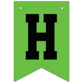 Jongen Voetbal Verjaardagsfeestbanner Vlaggetjes (Tweede vlag)