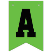 Jongen Voetbal Verjaardagsfeestbanner Vlaggetjes (Derde vlag)