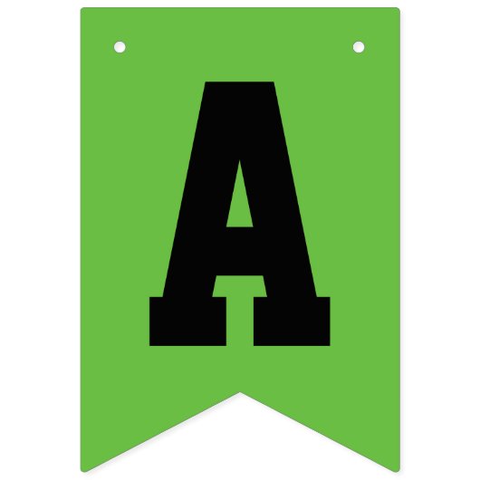 Jongen Voetbal Verjaardagsfeestbanner Vlaggetjes (Derde vlag)