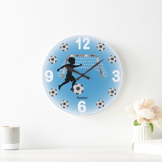 Jongen Voetbalspeler Grote Klok (Huis)