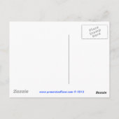 Jongen was een jongen. Gepersonaliseerd Briefkaart (Achterkant)