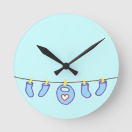 Jongen was een jongen. Gepersonaliseerd Ronde Klok