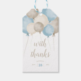 Jongen! Waterverf Baby shower CadeauLabels