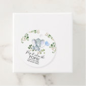 Jongen Waterverf Baby shower Pop Bedankjes Labels (In situ)