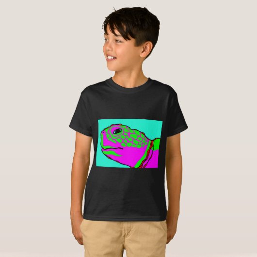 Jongen Zee Turtle T-Shirt (Voorkant volledig)