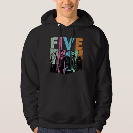 jongenband vijf hoodie (Voorkant)