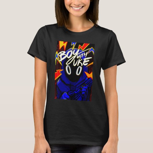 Jongenmetuke Jongen Met Uke T-shirt (Voorkant)