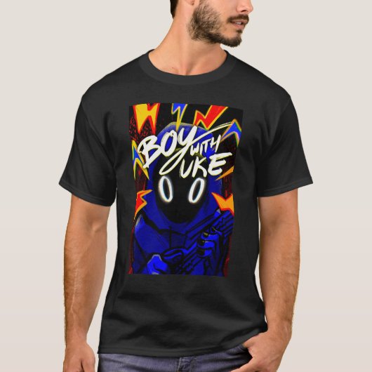 Jongenmetuke Jongen Met Uke T-shirt (Voorkant)
