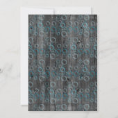 Jongens 1e verjaardag kleine visser O vishally One Kaart (Achterkant)