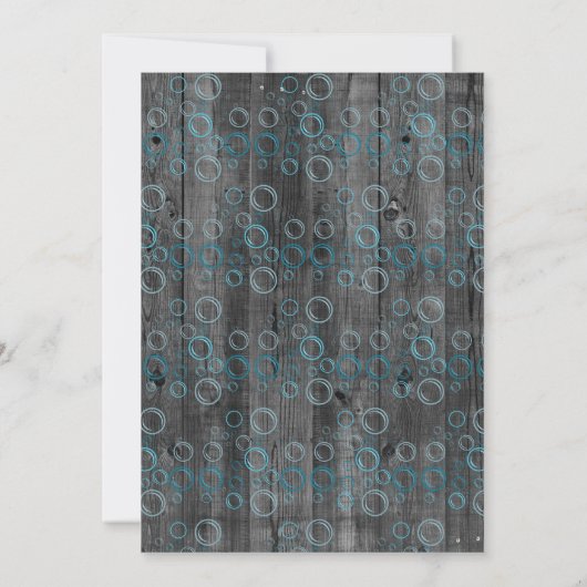 Jongens 1e verjaardag kleine visser O vishally One Kaart (Achterkant)