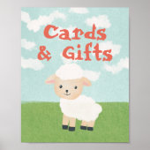 Jongens 2e Verjaardag Boerderij Dierlijke Kaarten Poster (Voorkant)