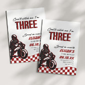 Jongens 3e Motorcross Dirt Bike Verjaardag Kaart