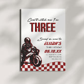 Jongens 3e Motorcross Dirt Bike Verjaardag Kaart