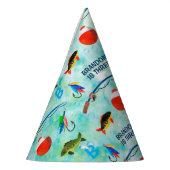 Jongens 3e verjaardag o-vis-ally vissen thema feesthoedjes (Links)