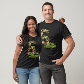 Jongens 6e verjaardag Militaire Tank Battle Truck  (Unisex)