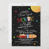 Jongen's achtertuin Filmfeest Night Birthday Kaart (Voorkant)