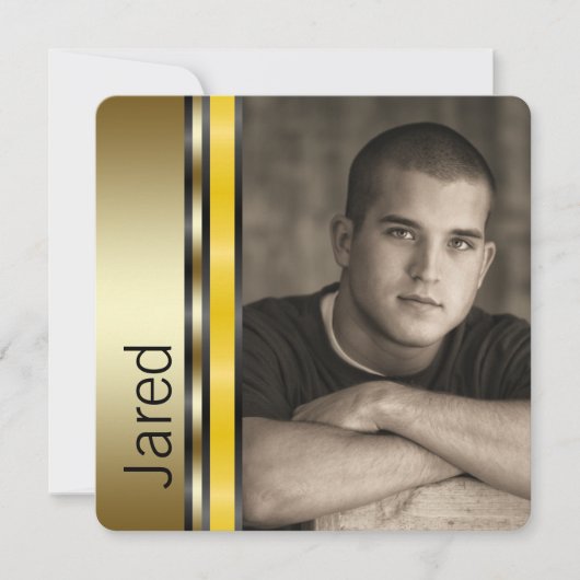 Jongens afstuderen aankondigingen