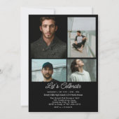 Jongens Afstuderen uitnodiging Klasse van 2025 (Achterkant)