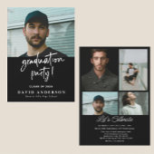 Jongens Afstuderen uitnodiging Klasse van 2025