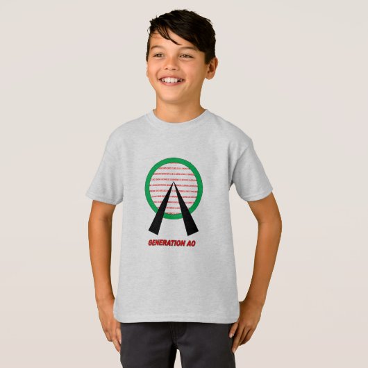Jongens ALTIJD OP T-shirt (Voorkant volledig)