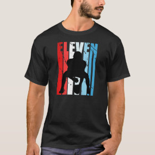 Jongens Amerikaans Football 11e Verjaardag Quarter T-shirt