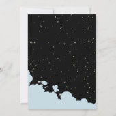 Jongens Astronaut Kat Zwart Kinderen Verjaardag Kaart (Achterkant)