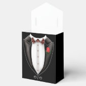 Jongens Avond Uit Tuxedo Tent Bedankdoosjes (Geopend)