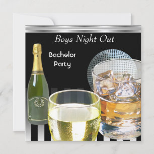 Jongens Avond Uit Vrienden Groep Drinken 2 Kaart