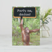 Jongens Avondje Uit Kaart (Staand voorkant)