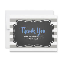 Jongens Baby shower Blauwe Grijs