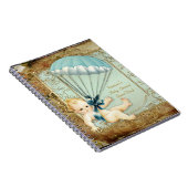 Jongens  Baby shower Gastboek Notitieboek (Rechterzijde)